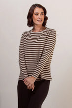Load image into Gallery viewer, See Saw - Elastane Stripe T-Shirt
