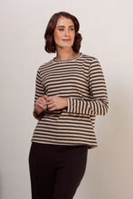 Load image into Gallery viewer, See Saw - Elastane Stripe T-Shirt
