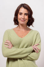 Load image into Gallery viewer, See Saw - Wool Blend Slouchy Sweater - Moss
