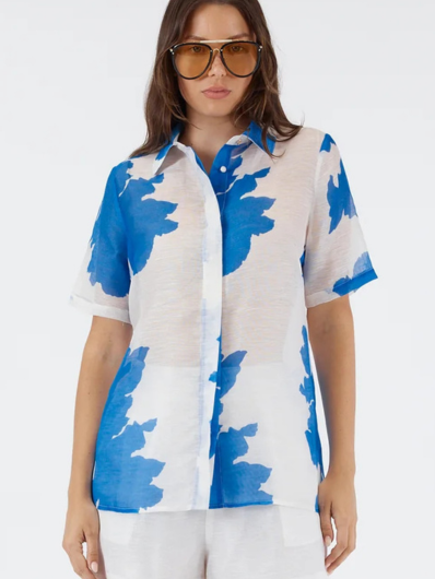 Sofia Irina - Chantelle Blouse - Blue Floral