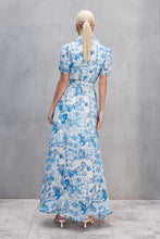 Load image into Gallery viewer, Sofia Irina - Aly Shirt Dress - Blue Floral
