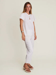 State of Embrace - Crop Staple Pant - Alabaster
