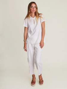 State of Embrace - Crop Staple Pant - Alabaster