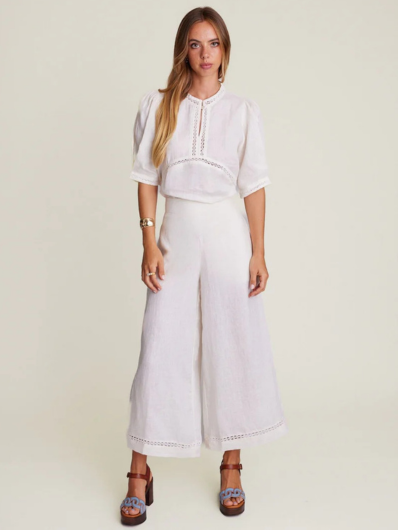 State of Embrace - Sculpt Pant - Alabaster