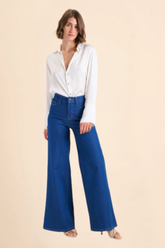 State of Embrace - Denim Palazzo Long