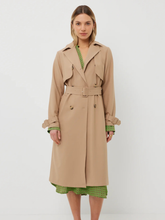 Load image into Gallery viewer, Tuesday - Trench Coat - Camel Twill
