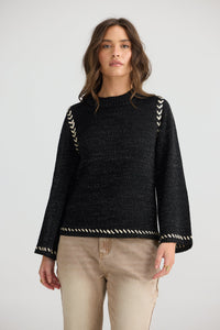 Talisman - Daintree Knit - Black Metallic