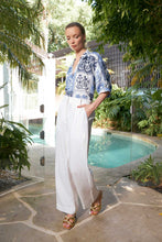 Load image into Gallery viewer, The Dreamer Label - Taylor Botanical Blouse - Denim
