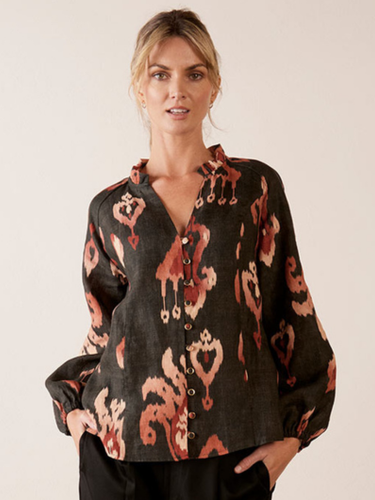 The Dreamer Label - Ayala Ikat Blouse