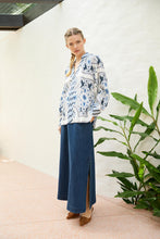 Load image into Gallery viewer, The Dreamer Label- Chloe Bird Blouse - White
