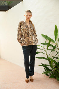 The Dreamer Label - Chloe Leopard Blouse