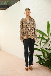 The Dreamer Label - Chloe Leopard Blouse