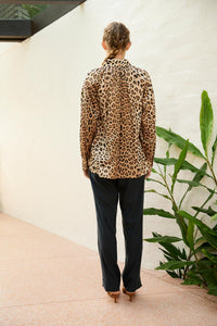 The Dreamer Label - Chloe Leopard Blouse