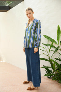 The Dreamer Label - Nola Sun Silk Blouse