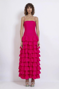 Lola Australia - Valentina Dress - Mega Pink