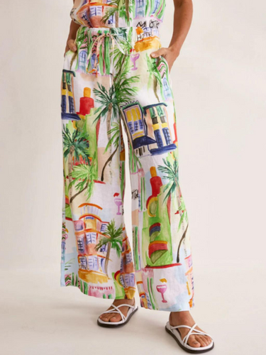 Wear Colour - Motel Print Pant