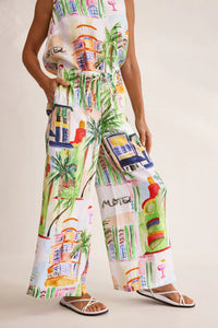 Wear Colour - Motel Print Pant