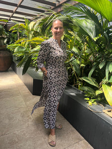 Lola - Mary Star Latte Maxi Cotton Dress