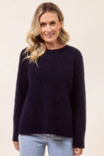 Load image into Gallery viewer, See Saw - Lattice Knit Sweater
