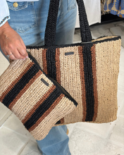 Load image into Gallery viewer, Yerse - Striped Clutch
