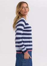 Load image into Gallery viewer, Zaket &amp; Plover - Spring Essential Stripe V Knit
