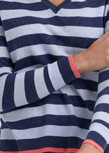 Load image into Gallery viewer, Zaket &amp; Plover - Spring Essential Stripe V Knit
