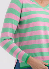 Load image into Gallery viewer, Zaket &amp; Plover - Spring Essential Stripe V Knit
