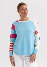 Load image into Gallery viewer, Zaket &amp; Plover - My Happy Jumper - Aqua

