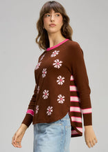 Load image into Gallery viewer, Zaket &amp; Plover - Daisy Chain Knit - Chocolate

