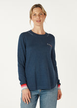 Load image into Gallery viewer, Zaket &amp; Plover - Handwork Curve Jumper - Denim
