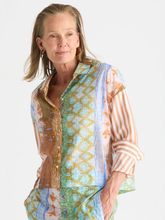 Load image into Gallery viewer, Zaket &amp; Plover - Pattern Clash Short Shirt - Riverside
