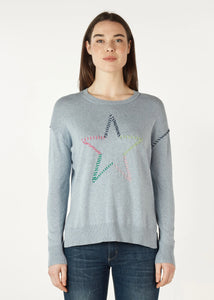 Zaket & Plover - Super Star Jumper - Chambray