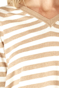 Zaket & Plover - Essential Stripe V Neck Sweater