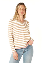 Load image into Gallery viewer, Zaket &amp; Plover - Essential Stripe V Neck Sweater
