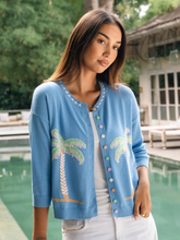 Load image into Gallery viewer, Zaket &amp; Plover - Island Cardi - Bluebell
