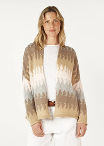 Zaket & Plover - Mountain Peaks Cardi - Fawn