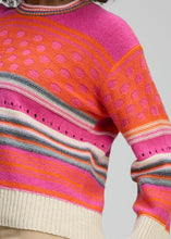 Load image into Gallery viewer, Zaket &amp; Plover - Stripe Pop Jumper - Amaranth

