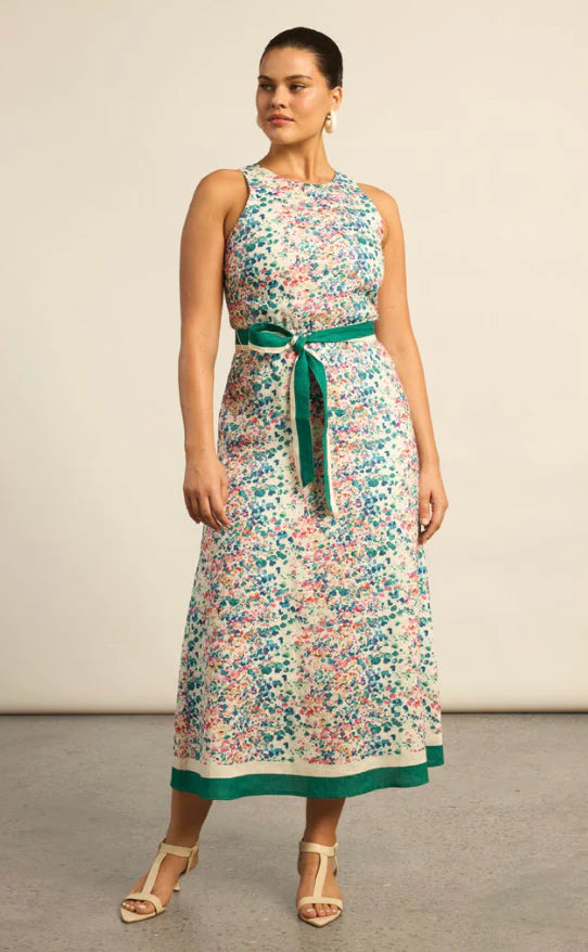 Zoe Kratzmann - Linen Dusk Dress - Marble