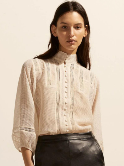 Zoe Kratzmann - Focus Top - Ecru