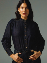 Load image into Gallery viewer, Zoe Kratzmann - Hanker Top - Dark Denim
