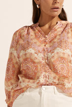Load image into Gallery viewer, Zoe Kratzmann - Hanker Top - Sunset Mosaic
