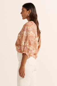 Zoe Kratzmann - Hanker Top - Sunset Mosaic