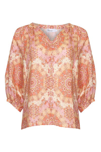 Zoe Kratzmann - Hanker Top - Sunset Mosaic