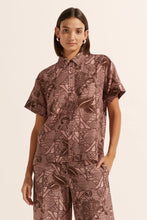Load image into Gallery viewer, Zoe Kratzmann - Jaunt Top - Cacao Batik
