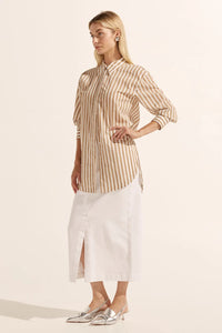 Zoe Kratzmann - Meridian Skirt - Porcelain Denim