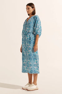 Zoe Kratzmann - Sojourn Dress - Sapphire Tile