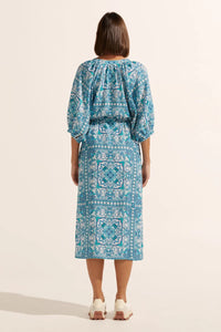 Zoe Kratzmann - Sojourn Dress - Sapphire Tile