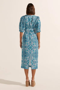 Zoe Kratzmann - Venture Dress - Sapphire Tile