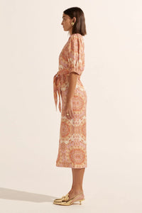 Zoe Kratzmann - Venture Dress - Sunset Mosaic