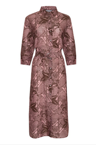 Zoe Kratzmann - Pinpoint Dress - Cacao Batik